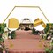 Hexagon Arch Wedding Backdrop Frame for Flowers & Balloons